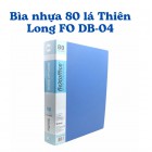 Bìa nhựa 80 lá Thiên Long FO DB-04